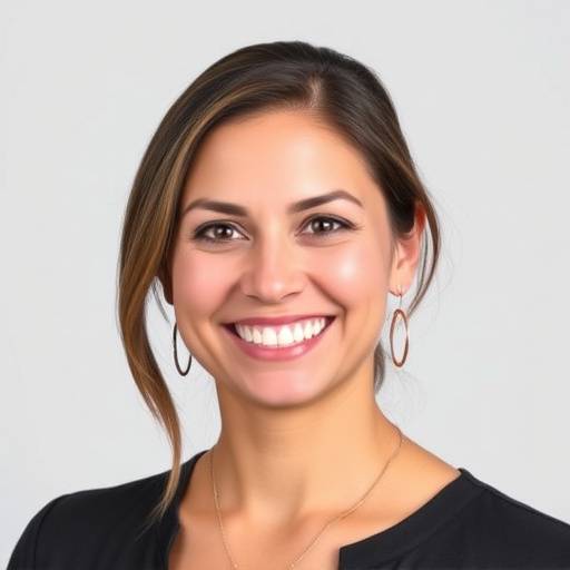 Headshot of Anna Rodriguez, a software development instructor at NovaTech Academy, smiling confidently.